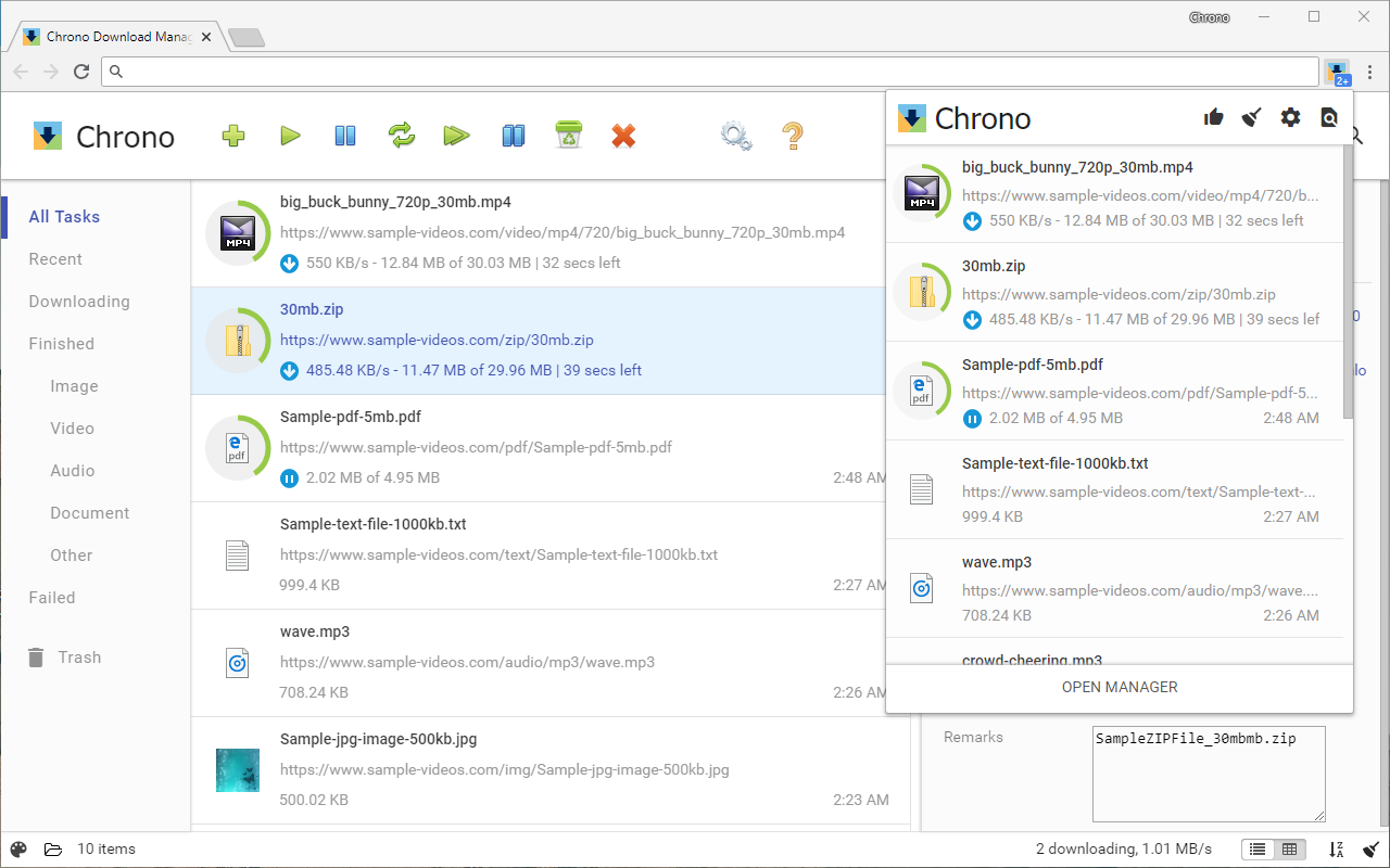 Chocolatey Software | Chrono Download Manager for Chrome 0 ...